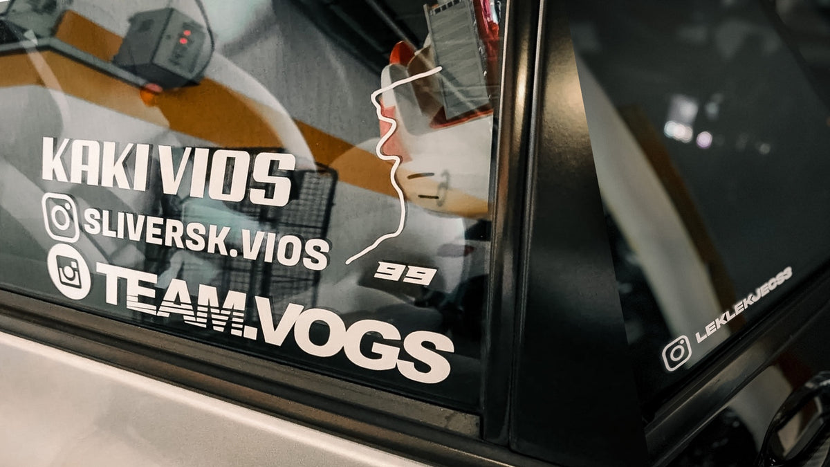 Custom TikTok Name Decals