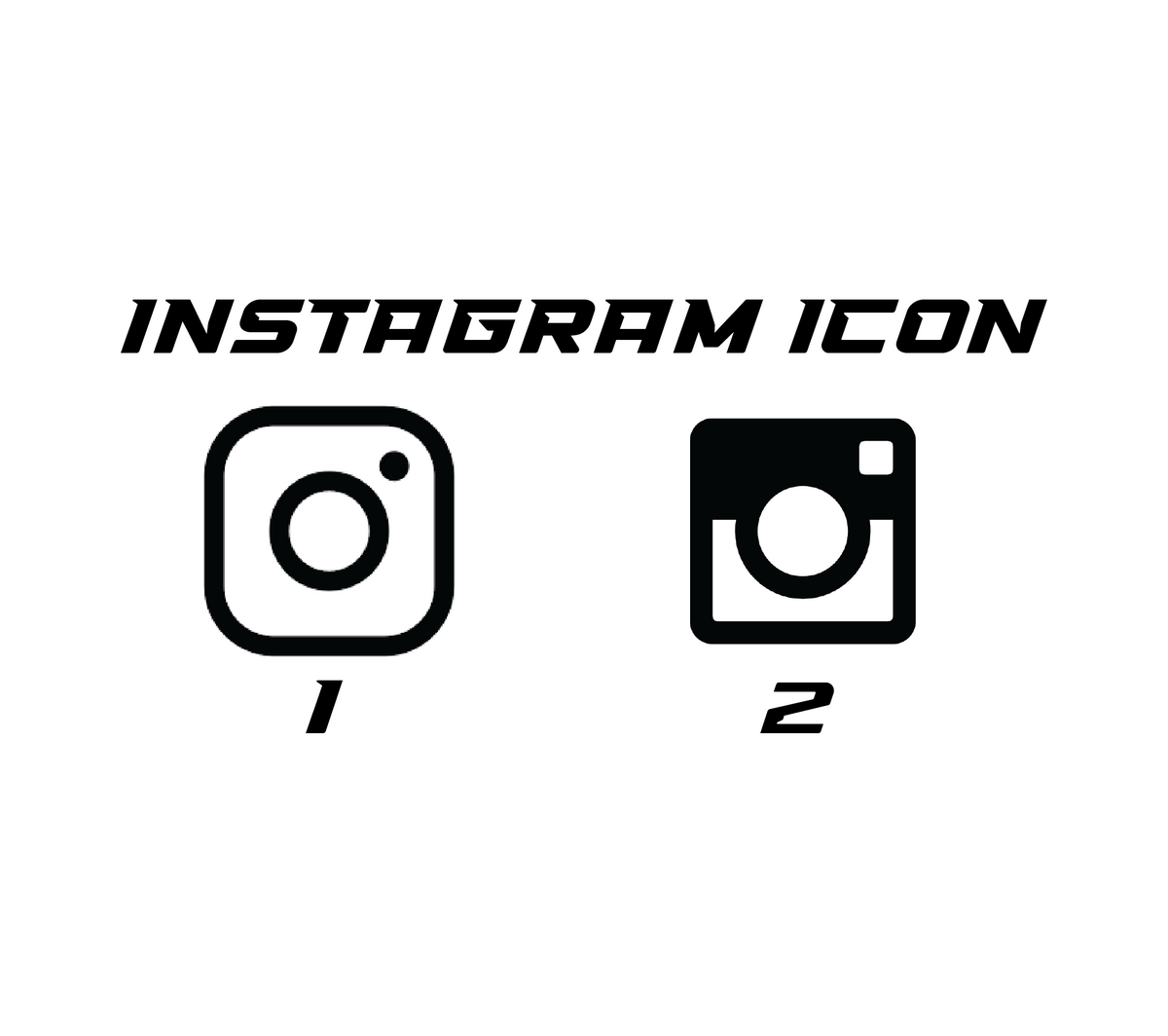 Custom NFC Social Media Name Decals